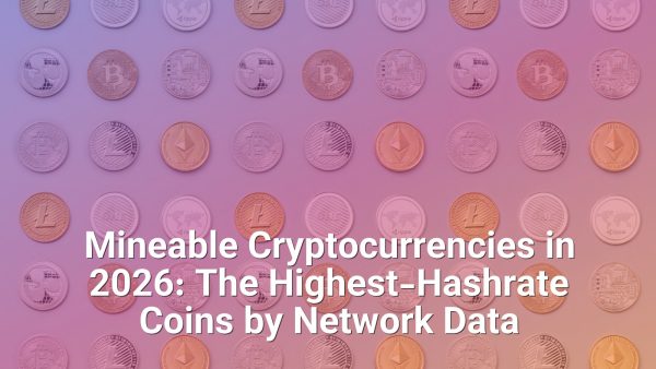 Mineable Cryptocurrencies in 2026: The Highest-Hashrate Coins by Network Data