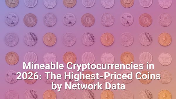 Mineable Cryptocurrencies in 2026: The Highest-Priced Coins by Network Data