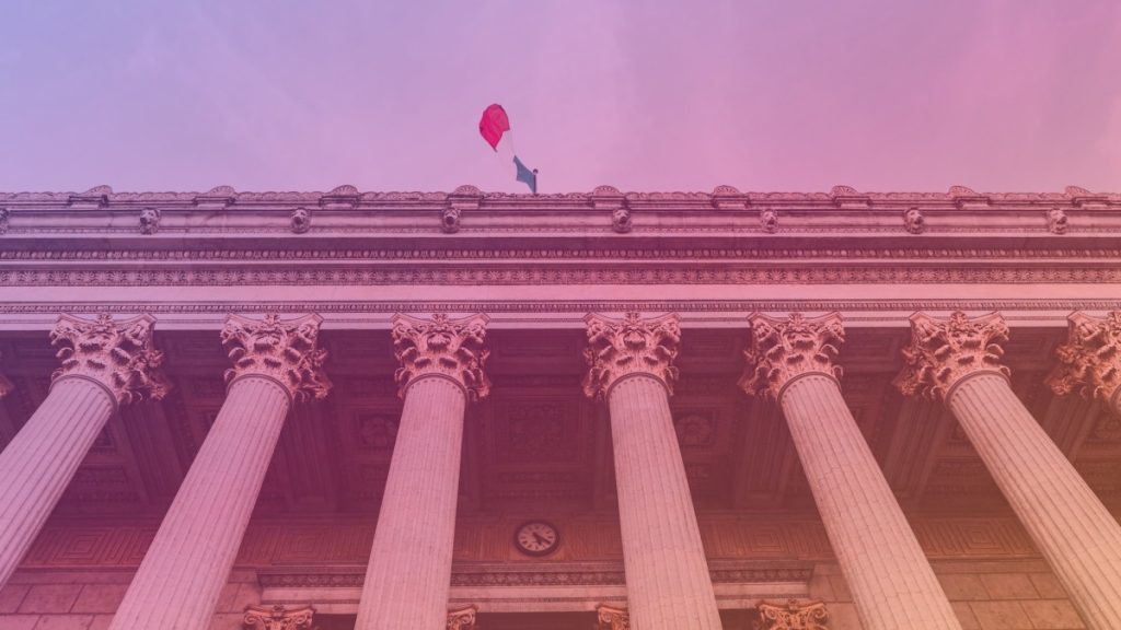 government building flag