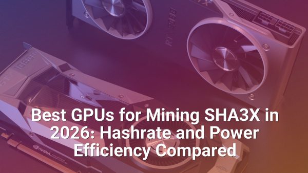 Best GPUs for Mining SHA3X in 2026: Hashrate and Power Efficiency Compared